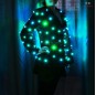 Full color led jacket for stage show singer